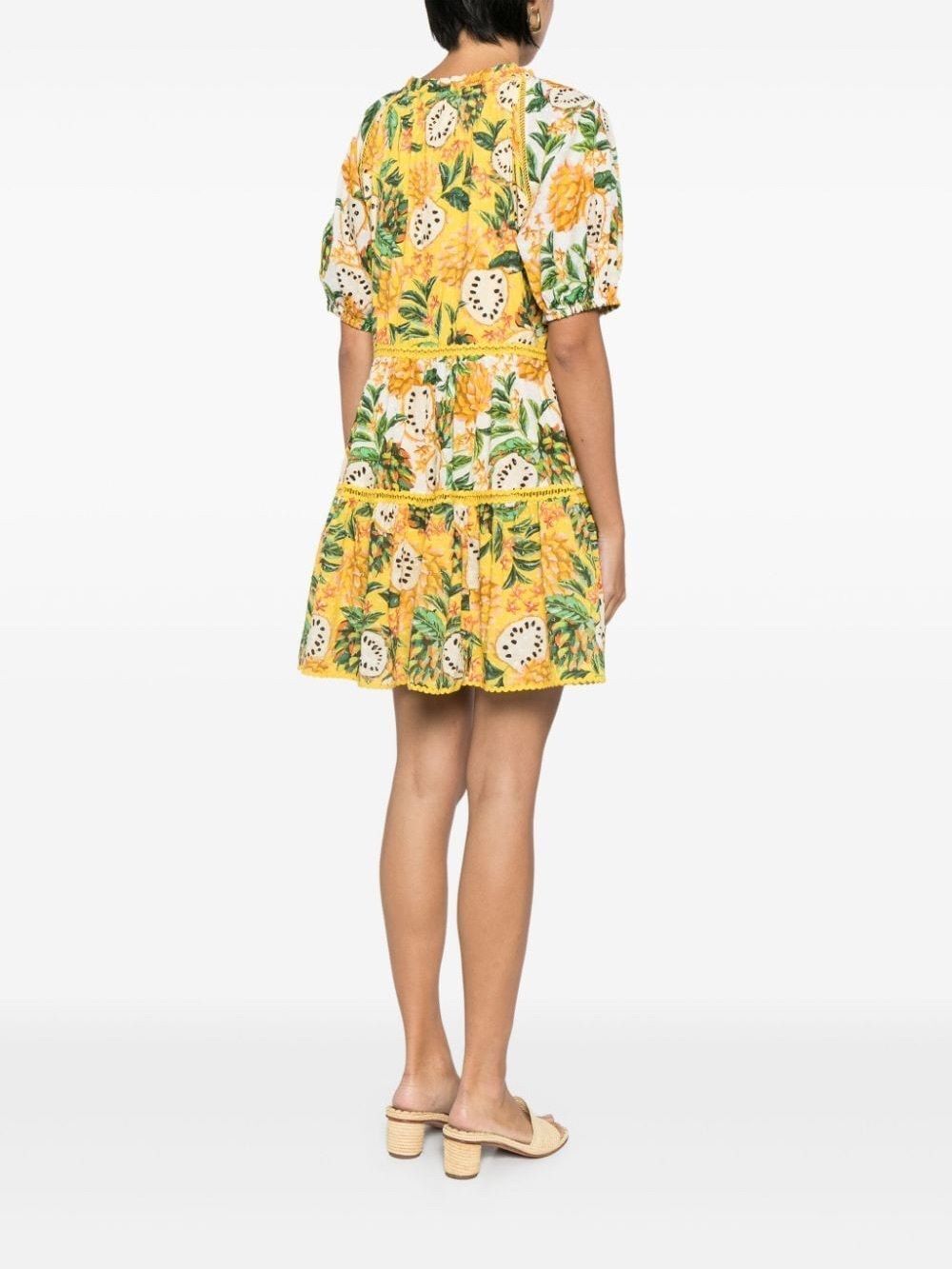 Farm Rio Biriba Mini Dress - Picture 2 of 10